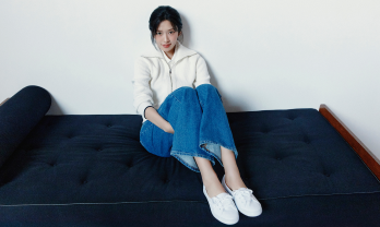 라코스테 스프링 컬렉션 안유진  카이