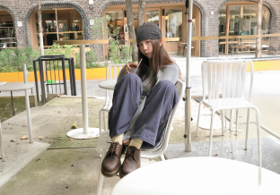 브라운으로 완성한 클래식, 닥터마틴 1461 BEX